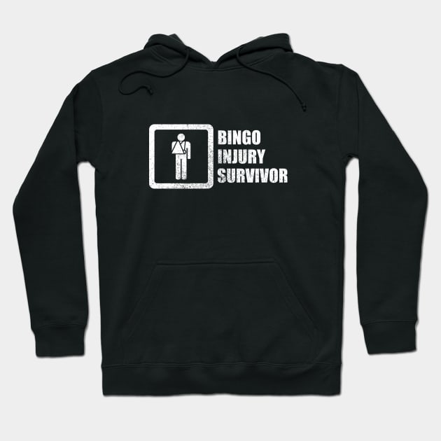 Bingo Injury Survivor Hoodie by GloopTrekker